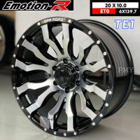 ล้อแม็กขอบ 20x10.0 ET0 6x139.7?? ยี่ห้อ Emotion รุ่น TE1 (BKVF) ?(ราคาต่อ1วง)? ?*ขายยกชุด4วงเท่านั้น* ?งานคุณภาพ ราคาพิเศษ พร้อมส่งฟรี