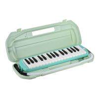 SUZUKI MX-32D Melodion Melodica Pianica 32 Piano Keys Musical Education Instrument with Long &amp; Short Mouthpiece Hard Case for Students Kids Children