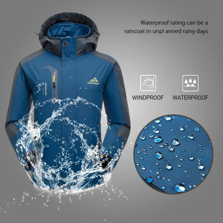 lixada-แจ็คเก็ตกันน้ำ-windproof-เสื้อกันฝนกีฬากลางแจ้งเดินป่าท่องเที่ยวขี่จักรยานกีฬาที่ถอดออกได้เสื้อคลุมด้วยผ้าสำหรับผู้ชาย