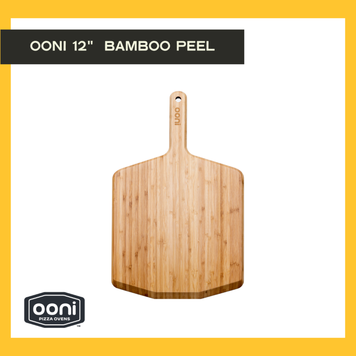 Ooni 12" Bamboo Pizza Peel and Serving Board Lazada Singapore