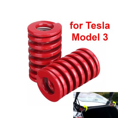 25mm Red Auxiliary Spring for Rear Trunk Tailgate Damper Strut Bars Lift Up for Tesla Model 3 2017-2022