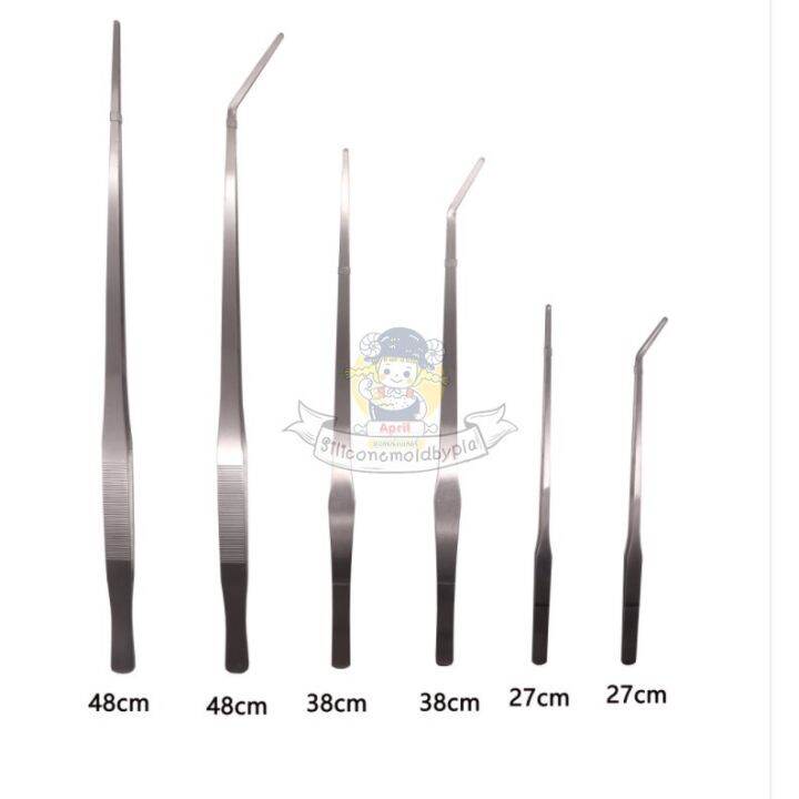 forcep-ที่คีบฟอเซปสเเตนเลส-ตกแต่งตู้ปลา-ตกเเต่งจานอาหาร-ให้อาหารสัตว์-ที่คีบเพชร-คีมหนีบ-ที่คีบต้นไม้-ต้นกระบองเพชร