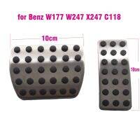 For Mercedes-Benz W177 W247 X247 C118 Brake Gas Accelerator Pedal Pad Cover Set A GLB CLA 200 250 A160 A180 A200 B180 B200 B220