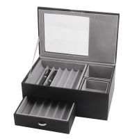 1 PCS 13 Grid Wooden Pen Display Storage Box Transparent Window Stationery Case Pen-Collection B