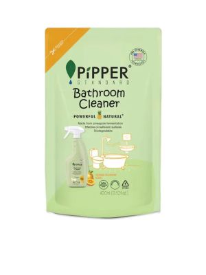 Pipper Standard พิพเพอร์ สแตนดาร์ด ผลิตภัณฑ์ทำความสะอาดห้องน้ำ   กลิ่นออเรนท์บลอสซั่ม (ถุงเติม) 400 มล.