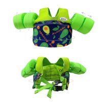 2022 new childrens arm ring buoyancy suit cartoon fruit swimsuit beach swimming pool floating vest neoprene buoyancy life jacke