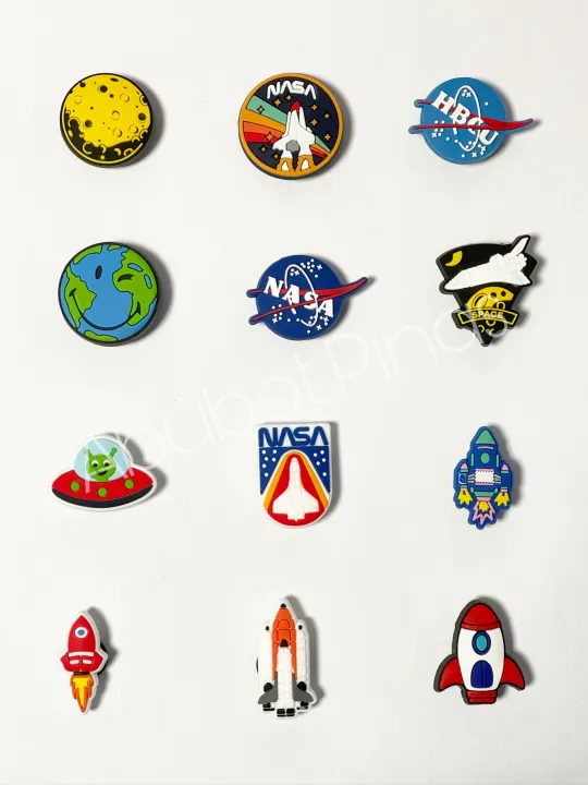 jibbitz / Nasa designs / jibbitz charms high quality / jibbitz Lazada PH
