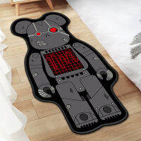 Irregular Cartoon Bearbricks Rug Multicolor Violence Bear Car For Bedroom Bedside Non-Slip Fashion Home Floor Mat Rugs