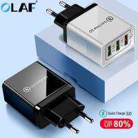 Olaf USB Charger quick charge 3.0 for iPhone X 8 7 iPad Fast Wall Charger for Samsung S9 S20 Xiaomi mi 10 9 Mobile Phone Charger Wall Chargers