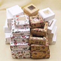 10pcs Marbling Window Cardboard Jewelry Birthday Wedding