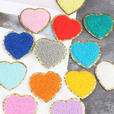 Decorative Patches For Clothing Embroidery Accessories For Bags Love-themed Embroidery Stickers Fabric Appliques For Bags Embroidered Patch Stickers