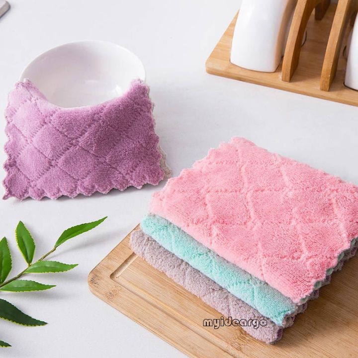 kitchen-cleaning-dishwashing-rag-non-stick-wash-dishcloth-double-sided-soft-fleece-absorbent-rag
