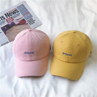 INS Light Purple Hat Female Summer Male Letter Embroidery Street Baseball Cap College Sun-Proof Peaked Cap