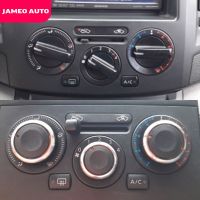 Jameo Auto Car Styling 3Pcs Air Conditioning Heat Control Switch Knob AC Knob For Nissan Tiida NV200 Livina Geniss Accessories