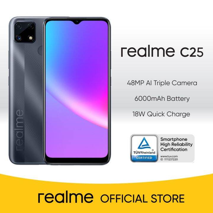 realme c 25 4gb ram