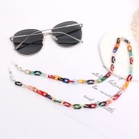 Acrylic Glasses Chain Fashion Neck Chains Anit-lost Lanyard  Mask Holder Eyeglass Woman Ropes Cord Glasses Summer Accessories Eyewear case