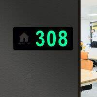 【LZ】△  House Numbers for Outside Modern Acrylic Number Stickers Plate Easy Install for Apartments Door Home Hotel Guest Room Houses