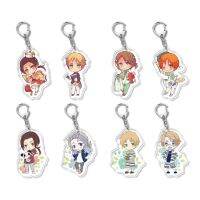 【YF】 1pcs Anime Keychain Axis Powers Hetalia Puppy Cute Animal Portachiavi Nice Pendant De Llaveros Doubleside Keyring