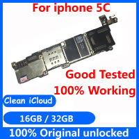 Factory unlocked mainboard with IOS system for iphone 5C 16gb 32gb 100 good working Original motherboard+Full Chips logic board