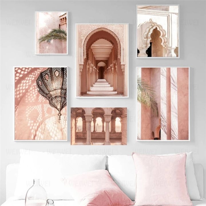 Mosque Hall Posters and Prints Promenade Plant Leaves Nordic ...