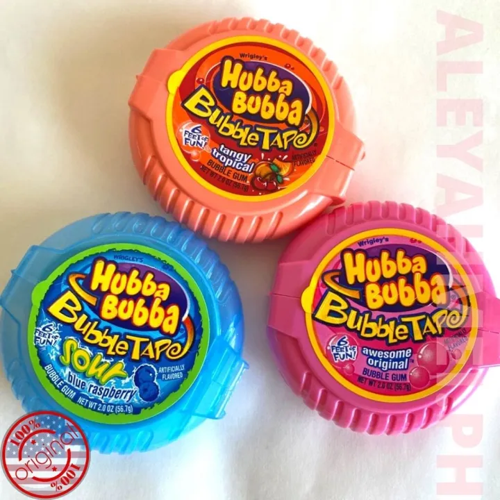 ☝Hubba Bubba Bubble Tape Gum 2 oz EACH♦ | Lazada PH