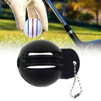 Uncle Jerry Golf Ball Line Clip Marker เครื่องมือตำแหน่งช่วยสำหรับเยาวชนอุปกรณ์กอล์ฟ