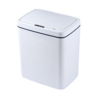 14L Dustbin Household Smart Automatic Sensor Garbage Bin Kitchen Bathroom Trash Can USB Charging Three-mode Rubbish Waste Basket