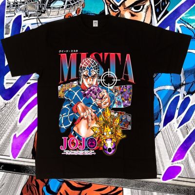 Annimood เสื้อยืด พิมพ์ลาย Guido Mista Jojo Bizzare Adventure Golden Wind Homage Series