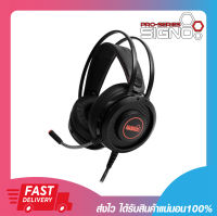 หูฟังเกมมิ่งส์ Signo Gaming Headset Pro-Series 7.1 Immortal HP-825 Black รับประกัน 1ปี