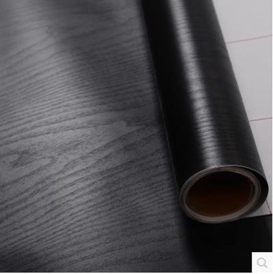 【✴COD✴】 shang815558 สติกเกอร์ไม้ดำแบบหนากันน้ำมีกาวในตัวฟิล์มสีเสื้อผ้าเฟอร์นิเจอร์เก่าตู้เสื้อผ้า Renovation131โต๊ะทำงาน
