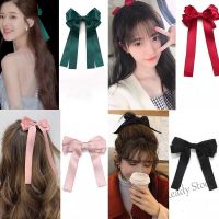 【Ready Stock】 ﹊┅ C18 Cute Double Ribbon Bow Hair Clip