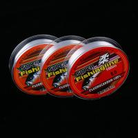 TI9P 100m 100% Fluorocarbon คุณภาพสูง 0.8-6LB ทนทาน ตกปลา ลวดเชื่อม ไนลอน PA สายการประมง เส้นใยเดี่ยว