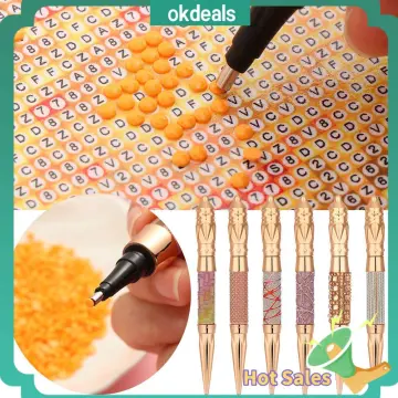 Glitter Sparkle 5D Diamond Painting Pen Point Drill Pens Cross