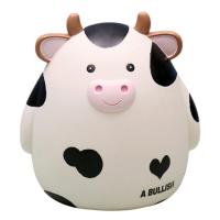 Piggy Bank Cute Cow Shatterproof Money Saving Box