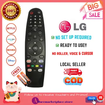  New Magic Remote MR23GA Replacement for LG Magic Remote 2023  Universal Remote Control for LG Smart TV Remote（NO Voice Function, No  Pointer Function） LG TV Remote Compatible with All Models for