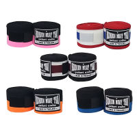 ผ้าพันมือนักชกมวย Boonjun Muay Thai Elastic Cotton Handwraps (Pair) 180 inch For UNISEX ผ้ายืดพันมือ สำหรับ ชกมวย (คู่)