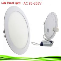 【✲High Quality✲】 li62292595258181 แผงไฟ Led แบบบางพิเศษโคมไฟ3 W 6 W 9 W 12 W 15 W 18 W รวมไดรเวอร์ Ac85-265v ปิดภาคเรียนสำหรับแผงติดฝ้าเพดานในร่ม Lig