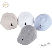 【hot sale】♚✿☇ C05 0-2 Years baby boy beret cotton striped baseball cap baby cap