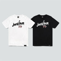 【HOT】 Just Say Bad ® เสื้อยืด รุ่น Jump สีขาว ดำ เสื้อยืดผู้ชาย แขนสั้น M L XL 2XL TS