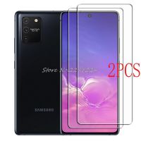 2PCS สำหรับ Samsung Galaxy S10 Lite S10LITE กระจกนิรภัยป้องกัน SM-G770F G770F G770 6.7 "ฟิล์มป้องกันหน้าจอฝาครอบโทรศัพท์