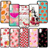 อ่อนนุ่ม Phone ปก K179 GA144 Strawberry fruit Summer watermelon Cherry Coque เคสโทรศัพท์ หรับ iPhone 14 13 12 11 Pro XS Max X XR 6 7 8 6S Plus 7+ 8+ 14Plus + 14+ ProMax ซิลิโคน Casing 11Pro 13Pro 14Pro 6Plus 7Plus 8Plus