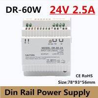 Newprodectscoming (DR 60 24) Free Shipping CE RoHS Certificated 60w 24v 2.5A Din Rail Switching Power Supply For Industry