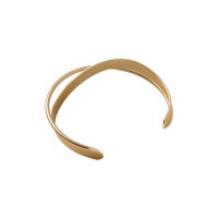 2022 Women Bridesmaid Luxury Hard Open Gift Fashion Bracelet Gold