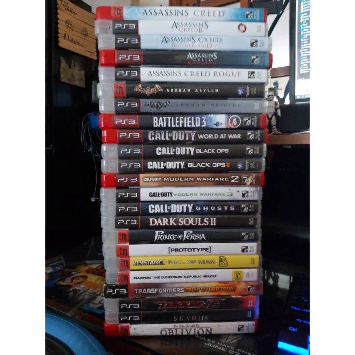 ☟PS3 disc video games Lazada PH