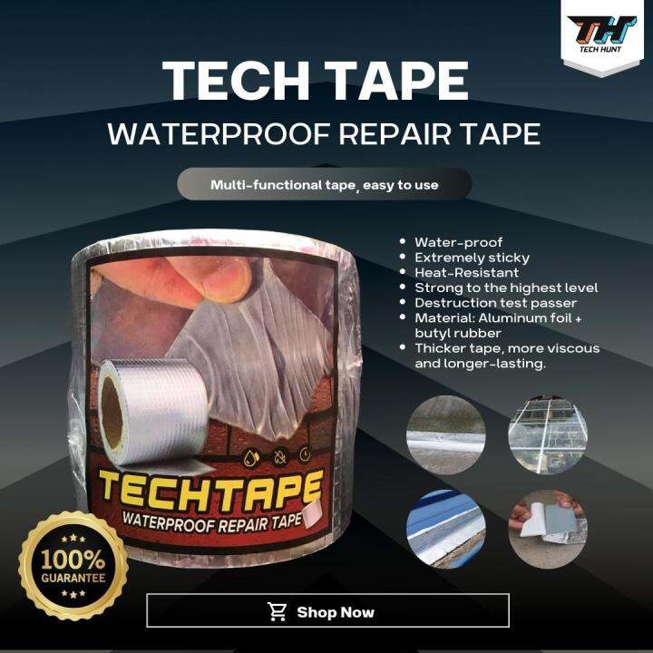 Tech Tape Magical Roof Tape Extremely Sticky, Aluminum Foil Butyl Tape ...