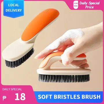 Multi-functional Long-handle Soft-bristle Brush For Home Use