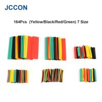 164Pcs Heat Shrink Wrapping Kit Termoretractil Car Shrinking Tubing Wire Wrap Assorted Sleeve Cable Insulation Sleeving