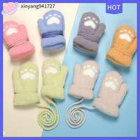 ถุงมือเด็กถักสำหรับ XINYANG941727กรงเล็บแมวผ้าหนานุ่มสำหรับเด็กแรกเกิดเด็กวัยหัดเดิน