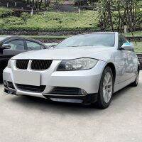 Top!-Car Front Bumper Lip Corner Cover Trim Lower Protector Splitter Spoiler For BMW E90 E91 320I 330I 2005-2008