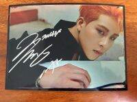 มือลงนาม MONSTA X Jooheon ลายเซ็นภาพคุณมี5*7 102018